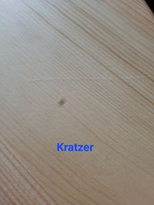 Weißer Runder Tisch II aus massivem Kiefernholz mit lackierter Tischplatte 90 cm Kunden-Foto 3