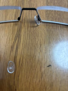 Halbrahmen Lesebrille Lesehilfe mit Etui Sehhilfe Herren Damen Rot +1.5 Kunden-Foto 1