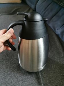 Thermoskanne 1,5 Liter Edelstahlkanne Isolierkanne Edelstahl Kanne Kunden-Foto 1