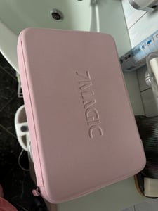 MCURO Warmluftbürste 7-in-1 Multihaarstyler 110000 U/Min,Lockenstab Auto-Wrap Ionen Föhn Airstyler,Hairstyler,Haartrockner,Lockenstab & Glätteisen,mit Reisebox Kunden-Foto 7