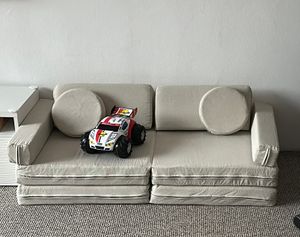 tectake® Spielsofa Lilly 8-teilig, flexible Anordnung stapelbar Kunden-Foto 1