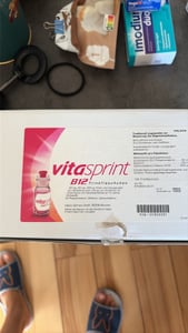 Vitasprint B12 Trinkfläschchen zur Besserung des Allgemeinbefindens, 100 St. Einzeldosisbehältnisse Kunden-Foto 1