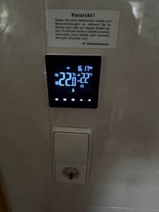 20X Tuya Digital WiFi Thermostat Smart Raumthermostat für Warmwasserbereitung Wöchentlich Programmierbare Temperaturregler für Fußbodenheizung Wasserheizung, Weiß Kunden-Foto 1