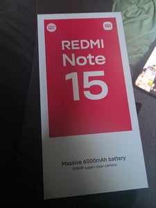 XIAOMI Redmi Note 15 4G (LTE) Smartphone 8GB/256GB modr Fotografie od zákazníka č. 1