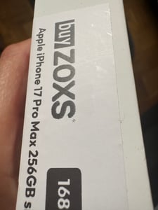iPhone 17 Pro Max 256GB Silver, 48MP Camera, Long Battery Life Photo du client 8