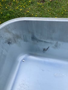 Juskys Schubkarre Garden 100 Liter Volumen - 250 kg - Luftreifen mit Metall Felge Schwarz Kunden-Foto 8