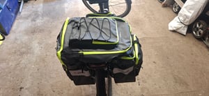 Trizand 27339 Fahrradtasche, wasserdicht, 53 l, 3-in-1, schwarz Kunden-Foto 1