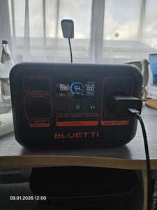 Bluetti AC2P, Lithium-Eisen-Phosphat (LiFePO4), AC, Gleichstrom, USB, 230,4 Wh, 270 W, Reiner Sinus, 12 W Kunden-Foto 1