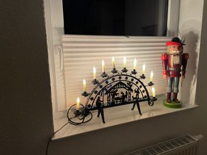 6 Stück Schaftkerzen 8V 3W E10 Normalschaftkerze Ersatzlämpchen für Lichterkette Schwibbogen Weihnachten Kunden-Foto 1