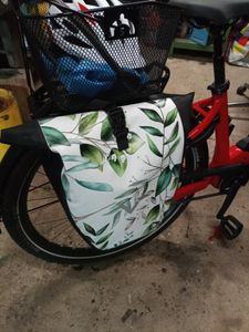 Valkental® Fahrradtasche für Gepäckträger, wasserdichte Gepäckträgertasche - ValkBasic 28L vollreflektierend Kunden-Foto 1
