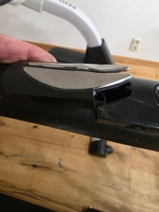 Motorisiertes Laufband mit LCD-Display Elektrisches Fitnessgerät Heimtrainer App Kunden-Foto 4