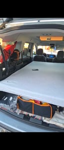 Faltmatratze Klappmatratze klappbar Gästematratze Reisematratze 80x200 ROT Kunden-Foto 1