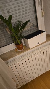 nabbi Kunststoff Blumentopf DFC400 39,5 cm - Anthrazit Kunden-Foto 1
