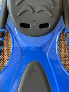 Deltaflossen mit Gürtel 36/40 blau Kunden-Foto 2