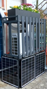 enjoy solar® Solarpanel monokristallines Solarmodul 30W 12V (schwarzer Rahmen), 182 mm Perc-Zellen, 0% MwSt Kunden-Foto 1