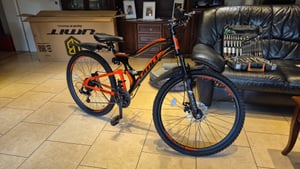 24 Zoll MTB Albatros Vollgefedert, 21-Gang Shimano Kettenschaltung, Scheibenbremsen NEU 2459-SCHWARZ-TÜRKIS AB 138 CM KÖRPERGRÖSSE Kunden-Foto 3