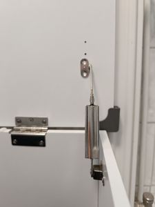 VASAGLE Schuhbank mit Stauraum, Länge 80 cm, Weiß Kunden-Foto 12