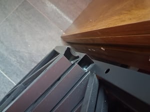 Tribesigns boekenkast in industriële stijl, 178 cm hoog, met 6 open planken, vintage design, ideaal voor thuis en kantoor, bruin en zwart Klantenfoto 6