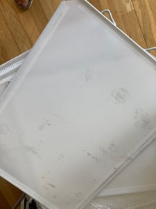Mondeer Schuhregal Schuhschrank mit Tür, Staub- und Wasserabweisend, für 30-60 Paar Schuhe Weiß Kunden-Foto 1