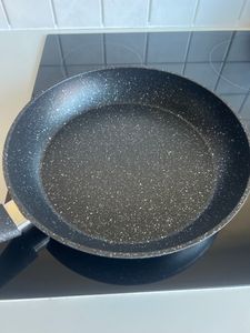 Bratpfannen-Set 3-teilig, Pfannenset 20/24/28 cm – Induktion & alle Herdarten, mit Soft-Touch-Griff & antihaftbeschichtet Kunden-Foto 1