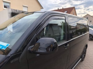 Paravento ClimAir (con ABE) anteriore per VW T5 Van Versione colore: nero Foto del cliente 1