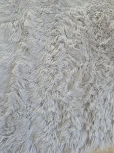 TT Home Teppich Wohnzimmer Hochflor Langflor Weich Soft Modernes Einfarbiges Design Größe 160x220 cm Kunden-Foto 1