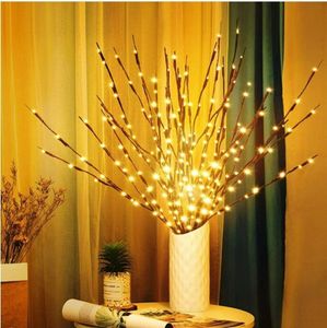 3er-Set 60 LEDs Lichterbaum-Zweige, Lichterzweige Warmweiß, Zweiglampe für Home Room Vasendekoration Kunden-Foto 1