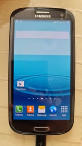 Samsung GT-i9305 Oberschale + Display Einheit Sch. Kunden-Foto 5