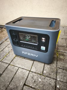 AFERIY Solargenerator Set 6144Wh/2800W, LiFePO4, 1.5h Schnellladung, USV Kunden-Foto 1