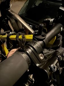 TeamObsidian Fahrradabdeckung - wasserdichte Fahrradgarage für 3 Fahrräder - Hochbelastbare Strapazierfähige Fahhrad Abdeckung & Regenschutz - Outdoor Kunden-Foto 4