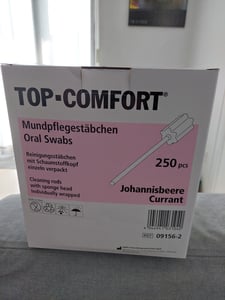 Med-Comfort Oral Swabs 250Stk  Johannisbeere Kunden-Foto 2