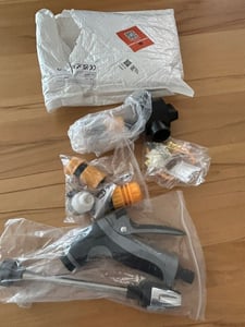 Power Jet Hochdruckpistole,Water Hochdruckreiniger,Hochdruck Power Wasserpistole Für Gartenschlauch,mit Einstellbarem Wasserdurchfluss für Bewässerung Kunden-Foto 2