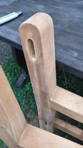 CLP Teakbank Luka teak Größe 150 cm Kunden-Foto 1