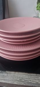 ECHTWERK 12-teiliges Vintage Tafelservice, "Blanka" Nature-Design, für 4 Personen, Stilvolles Geschirrset mit Struktur aus Steingut, Creme Kunden-Foto 1