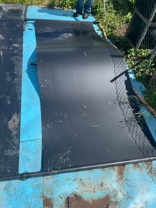 HAF Solarkollektor Poolheizung (1x 450x120cm) – Sonnenenergie für Gartenpool, Heizmatte um 30m³ Wasser mit Solar 6°C zu erwärmen (Ohne Solarweiche) Kunden-Foto 1