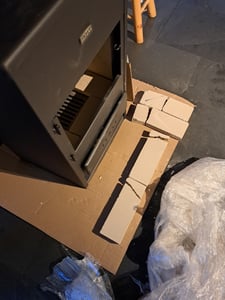 Kamna, kamna na dřevo Prity, model K1, výkon 9,5 kW, BIMSCHV 2 Fotografie od zákazníka č. 6