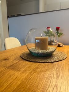 Mica Decorations Babet Kugelvase - H20 x Ø25 cm - Transparent Kunden-Foto 1