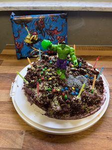 Marvel Avengers Hulk, 4 Jahr(e), Grün, Violett Kunden-Foto 1