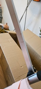 tillvex® Sonnenliege mit Dach und Kopfkissen Grau - Basic Polsterung | Gartenliege Liegestuhl klappbar | Strandliege mit verstellbarer Rückenlehne, gepolsterte Liegefläche | Aluminium Liege Kunden-Foto 2