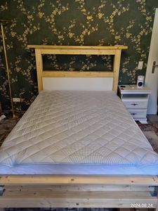 Matratzenschoner mit Sommer- und Winterseite "TopCool" 140x200 cm, ca. 3-5cm Matratzenauflage