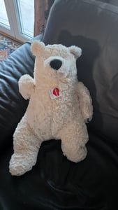 Teddy Hermann Lämmchen Frido, Kuscheltier, Stofftier, Plüschtier, 32 cm, 938545 Kunden-Foto 2