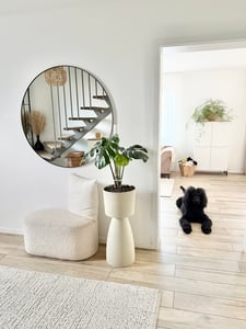 Vyveo - Blumentopf Pillar - Créme - 33x75 Kunden-Foto 1