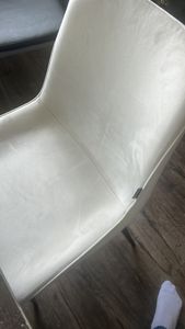 tectake® Set Stuhl Monroe gepolstert, in Samtoptik 48 x 59 x 82,5 cm Kunden-Foto 2