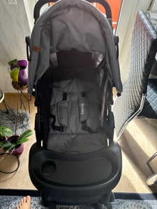 Lionelo Emma Buggy klein zusammenklappbar Kinderwagen mit Liegeposition Beige Latte Kunden-Foto 11