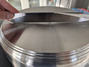 Kochtopf 22,5 L mit Deckel Suppentopf Edelstahl 34cm 22,5L Induktion alle Herde Kunden-Foto 2