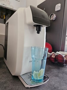 COSTWAY Umkehrosmose Wasserfilter, RO+PPC Wasserfiltrationssystem mit UV-Licht, Umkehrosmoseanlage Trinkwasserfilter Osmoseanlage 4:1 Rein zum Abfluss Kunden-Foto 2