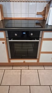 Autarkes Herdset: 60cm Einbaubackofen BO8810SS + 59cm Kochfeld CH5901AL | Grill | Heißluft | Teleskopauszüge | Automatik-Timer | 2-fach Wärmeschutzverglasung | Kindersicherung | SET8810CH59AL Kunden-Foto 1