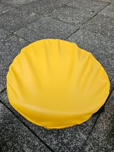 COSTWAY zestaw 6 okrągłych poduszek do siedzenia dla dzieci, poduszka podłogowa 35x35cm z uchwytem i zamkiem błyskawicznym, poduszka na krzesło wielokolorowa, poduszka główna do siedzenia podwyższającego Zdjęcie produktu od klienta nr 4