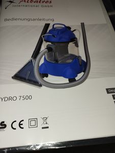 Čistič čalúnenia + kobercov HYDRO 7500 vrátane 2l šampónu - 4v1 mokro-suchý vysávač 1200 W 20l objem 16 kPa sací výkon - Čistič čalúnenia Profesionálny čistič čalúnenia Fotografia od zákazníka č. 1