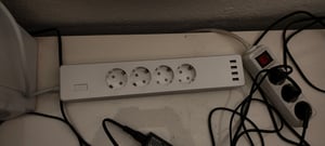 Hama 00176628, 1,7 m, Drinnen, Weiß, 4 AC-Ausgänge, 4,2 A, 5 V Kunden-Foto 1